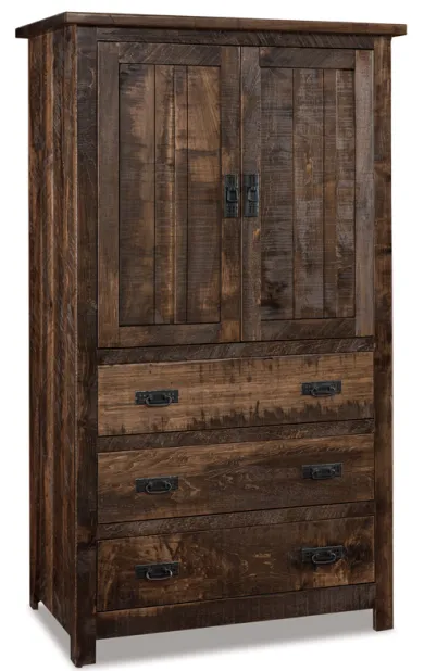 Dumont 3 Drawer 2 Door Armoire