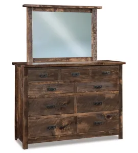 Dumont 057 - 9 Drawer Dresser