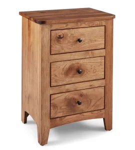 Simplicity Dover 3 Drawer Nightstand