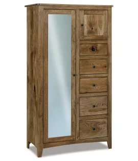 Simplicity Dover 5 Drawer 2 Door Chifferobe