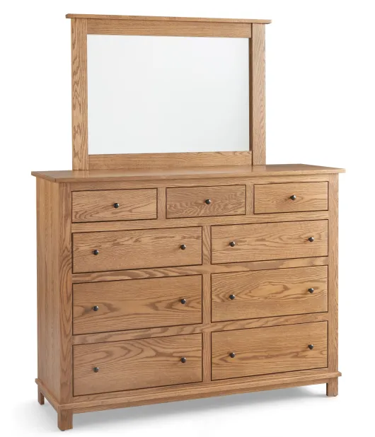 Simplicity Flint 9 Drawer Dresser
