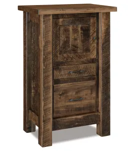 Houston C-PAP 2 Drawer 1 Door Nightstand