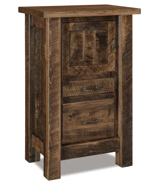 Houston C-PAP 2 Drawer 1 Door Nightstand