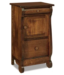 Old Classic Sleigh C-PAP 2 Drawer 1 Door Nightstand