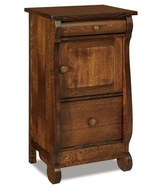 Old Classic Sleigh C-PAP 2 Drawer 1 Door Nightstand