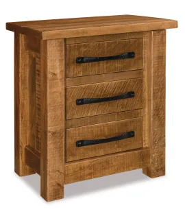 Vogen 029-3 - 3 Drawer Nightstand