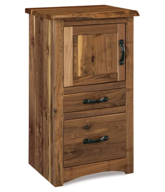 Live Wood C-PAP 2 Drawer 1 Door Nightstand
