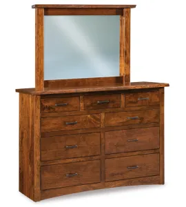 Live Wood 9 Drawer Dresser