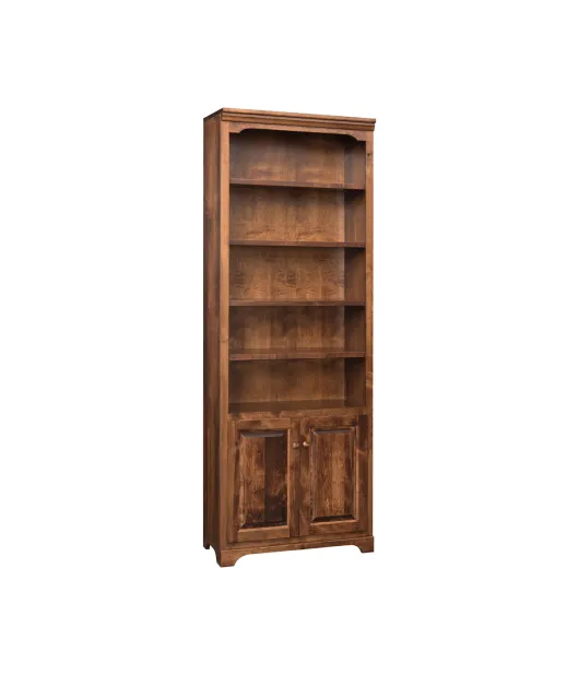 MH Kingston 30" Flush Sides Bookcase with Bottom Doors