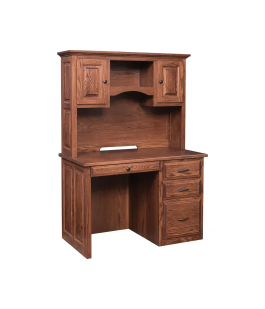 MH 44'' Kingston Kneehole Desk with Hutch
