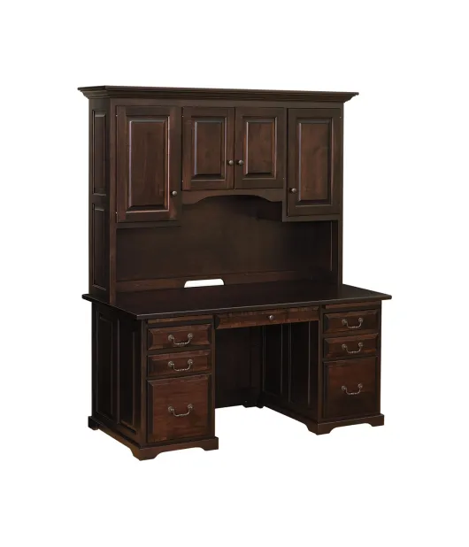 MH 60'' Kingston Executive Desk with Hutch A