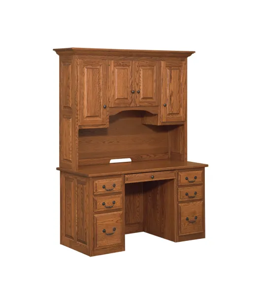 MH 60'' Kingston Executive Desk with Hutch B