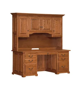 MH 70'' Kingston Executive Desk with Hutch