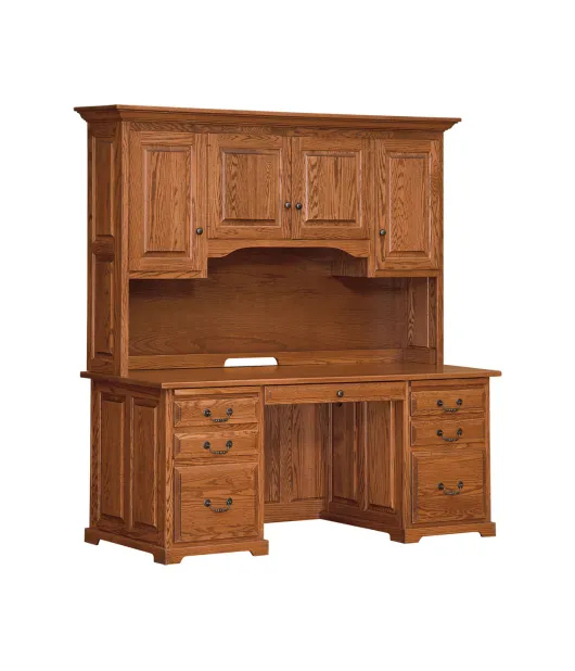 MH 70'' Kingston Executive Desk with Hutch