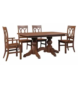 Kowan Double Pedestal Dining Table