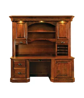 Classic Saturn Desk with Hutch