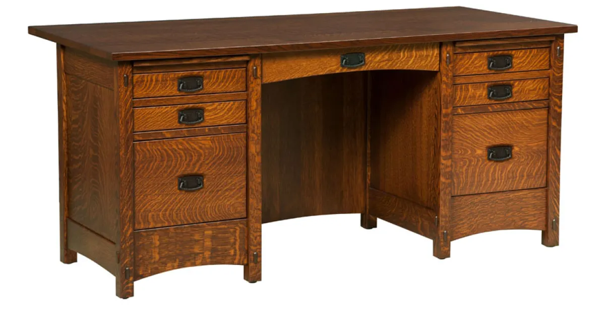 Signature Mission Secretary Desk