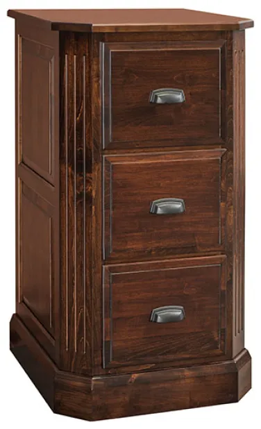Classic Saturn 3 Drawer File Cabinet