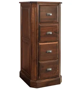Classic Saturn 4 Drawer File Cabinet
