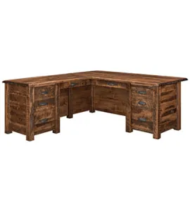 El Paso L Shaped Desk