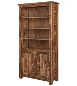 El Paso Bookcase with Doors