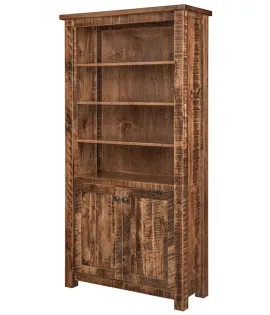 El Paso Bookcase with Doors