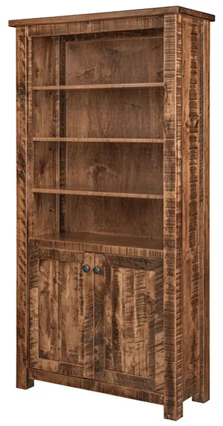 El Paso Bookcase with Doors