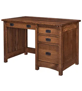 Signature Mission Single Pedestal Desk