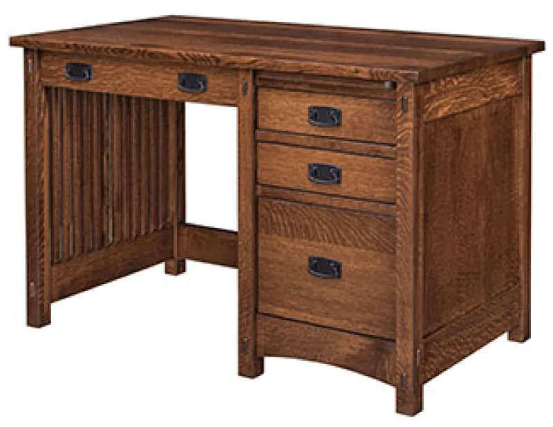 Signature Mission Single Pedestal Desk