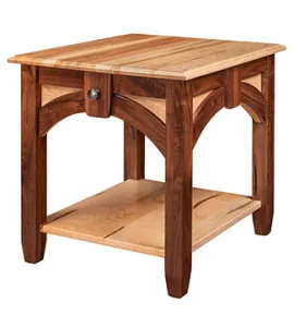 Kensing End Table (2 Wood Combination) - QUICK SHIP