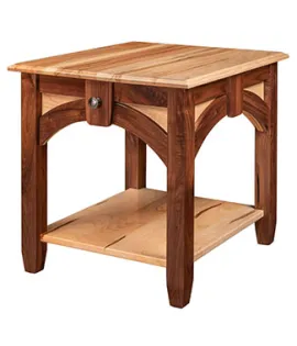 Kensing End Table (2 Wood Combination) - QUICK SHIP
