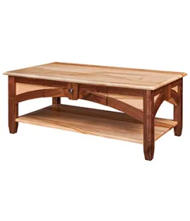 Kensing Coffee Table (2 Wood Combination) - QUICK SHIP