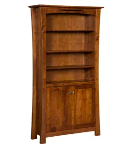 Arts &amp; Crafts 72" Bookcase with Doors