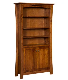Arts &amp; Crafts 72&quot; Bookcase with Doors
