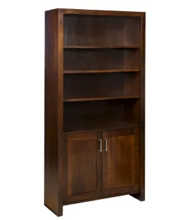 Tempo Bookcase with Doors
