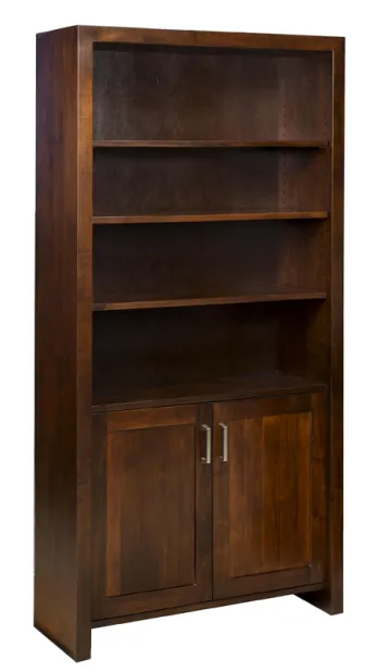 Tempo Bookcase with Doors