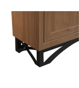 Weston Bookcase with Bottom Doors