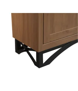 Weston Bookcase with Bottom Doors