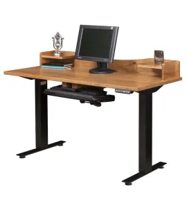 Adona Adjustable Standing Desk with Topper