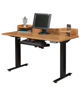 Adona Adjustable Standing Desk with Topper