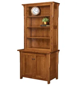 Boston 2 Door Credenza with Hutch