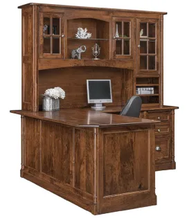 Covington 72&quot; Corner Desk with Hutch