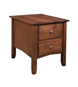 Linwood 2 Drawer End Table