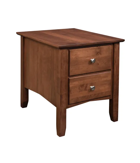 Linwood 2 Drawer End Table