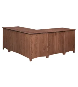 Linwood L Corner Desk with Hutch