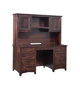 Linwood 60" Executive Desk with Hutch