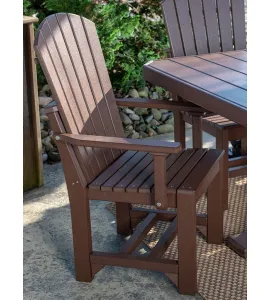 Poly Vinyl Adirondack Arm Chair