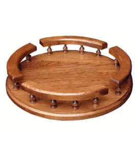 12 - 16&quot; Lazy Susan with Rail