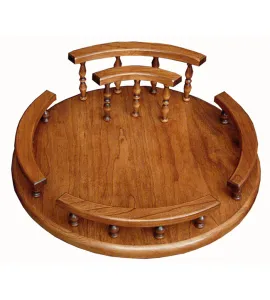 12 - 16" Lazy Susan with Napkin Holder