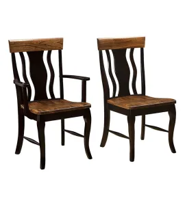 Liberty Dining Chair: Various Wood and Upholstery Options